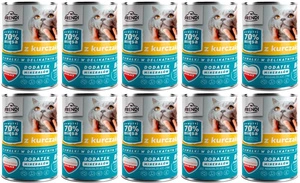 Frendi kousky v jemné kuřecí omáčce 10 x 400g pro kočky