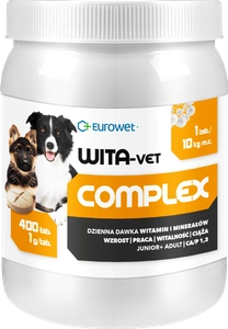 WITA-VET JUNIOR+ADULT Ca/P 1,3 1 g 400 tablet