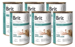 BRIT GF Veterinary Diets Dog Sterilised 6x400g – mokré krmivo pro psy