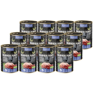 DOLINA NOTECI Super Rafi Cat P&F s křepelkou a králičí játry 12x400g