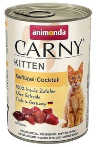 ANIMONDA Cat Carny Kitten příchuť: drůbeží koktejl 400g