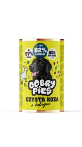 Dobry Pies Mono Kozí maso s kolagenem 400g