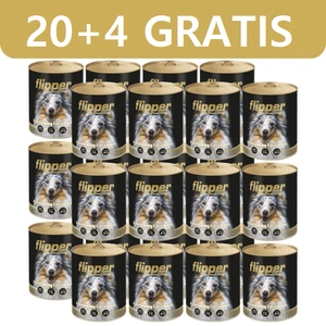 Dolina Noteci Flipper s hovězím a drůbežím masem 24x400g