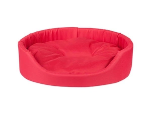 AMIPLAY- oválný pohovka Basic červený - XS