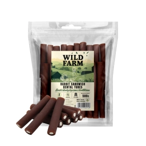 WILD FARM Rabbit dentální tuby 500g pamlsky pro psy