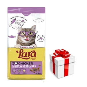 Versele-Laga Lara Adult Light Sterilized 12,5 kg - krmivo pro sterilizované kočky + překvapení pro kočku ZDARMA