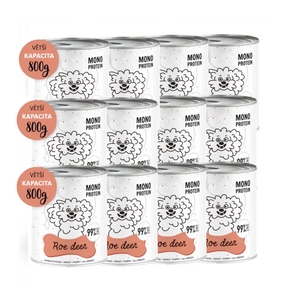 PEPE MONO PROTEIN Roe deer (sarna) 12x800g