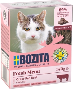 Bozita Cat kousky v omáčce hovězí Tetrapak 370 g
