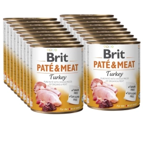 BRIT PATE & MEAT KRŮTA 24x800g