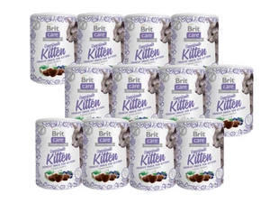 BRIT CARE Cat Snack Superfruits Kitten 12x100g