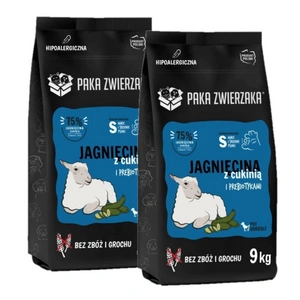 Paka Zwierzaka - Sedmé nebe - Jehněčí s cuketou (jehněčí a cuketa) „S“ 2x9kg