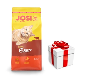JOSERA JosiCat Tasty Beef 18kg + Překvapení pro kočku