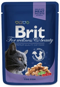Brit Premium Cat Pouch with Cod Fish 100g