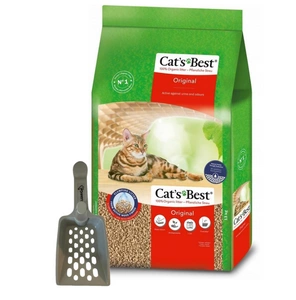 Cat’s Best Original 30 l + Clear Cat Lopatka na stelivo