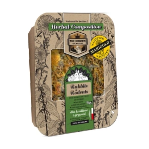 Korona Natury Paśnik krmivo pro králíky a hlodavce Bylinná směs s měsíčkem lékařským 70 g