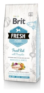 Brit Fresh Fish & Pumpkin Adult Large Muscles & Joints 12 kg