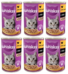 WHISKAS Adult kuře 6x400g
