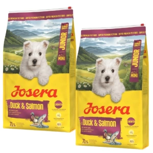 JOSERA Mini Junior Kachna a losos 2x10kg