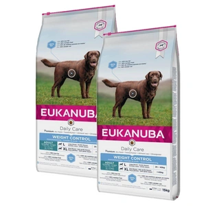 EUKANUBA Adult Large Breed Weight Control Chicken 2x15kg