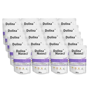 Dolina Noteci PREMIUM pro malá plemena JUNIOR bohatá na králičí játra s jeleními jazyky kapsička 20x100g