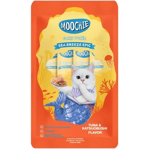 MOOCHIE Fairy Puree Tuna & Katsuobushi 5×15g pamlsek pro kočky