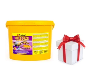 TROPICAL Cichlid Color XXL 5000ml + vzorek krmiva pro ryby ZDARMA