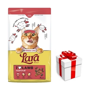 VERSELE-LAGA Lara Adult Lamb 7kg - krmivo pro dospělé kočky s jehněčím masem  + překvapení pro kočku ZDARMA