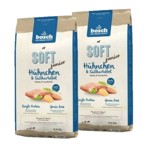Bosch Soft Junior s kuřecím masem a sladké brambory 2x12,5kg