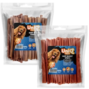 UNIQ PETS psí pamlsky Mix chutí 2x500g