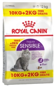 ROYAL CANIN Sensible 10kg + 2kg