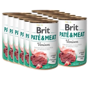BRIT PATE &amp; MEAT VENISON 12x400g
