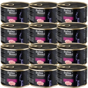 Dolina Noteci Premium pro kočky s vysokým obsahem krůtího masa 12x185g