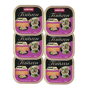 ANIMONDA Vom Feinsten mini senior kuře/králík 6x100g