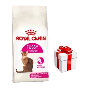 ROYAL CANIN Fussy  Exigent 4kg suché krmivo pro dospělé vybíravé kočky + Překvapení pro kočku