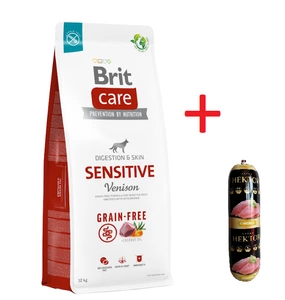 BRIT CARE Grain-free Sensitive Venison 12kg + Hektor 900g GRATIS !!!!!!