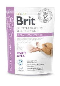 BRIT GF Veterinary Diets Dog Ultra-Hypoallergenic Insect 400 g