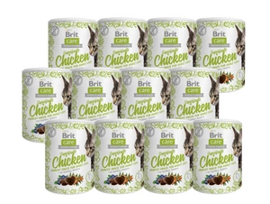 BRIT CARE Cat Snack Superfruits Kuře 12x100g