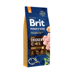 BRIT Premium By Nature Adult M 15 kg