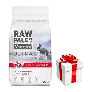 Vetexpert RAW PALEO ULTRA BEEF PUPPY MEDIUM/ LARGE 10KG + překvapení pro vašeho psa ZDARMA