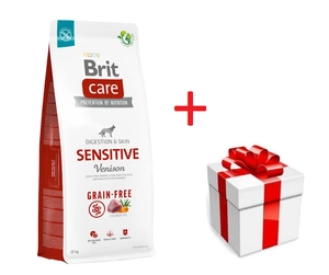 BRIT CARE Grain-free Sensitive Venison 12kg + překvapení