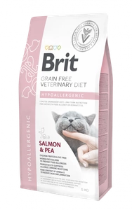 Brit gf veterinární výživa pro kočky Hypoallergenic 2 kg