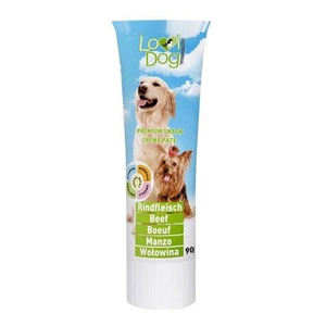 Lovi Dog Snack Creme Pate Beef - paštika pro psy v tubě, s hovězím masem a vitamíny 90g