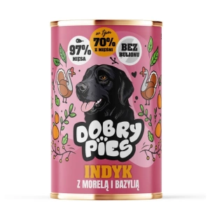 Dobry Pies Krůtí maso s meruňkami a bazalkou 400g