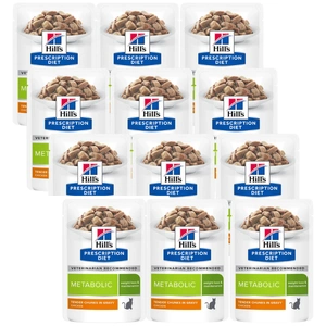 HILL'S PD Prescription Diet Feline Metabolic 12x85g sáček