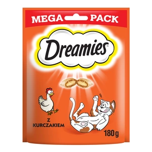 DREAMIES Mega Pack 180g - pamlsky pro kočky s lahodným kuřecím masem