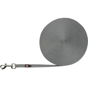 TRIXIE Výcvikové vodítko pro malé psy, popruh, XS-S: 15m/10mm, velmi lehké, grafitové