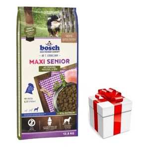 Bosch Maxi Senior 12,5kg + překvapení pro psa ZDARMA