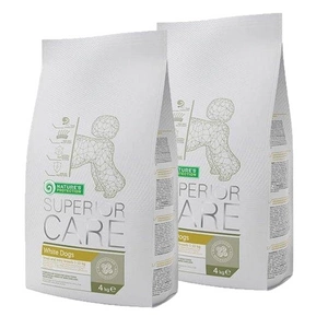 NATURES PROTECTION Superior Care White pro dospělé psy malých plemen 2x4kg