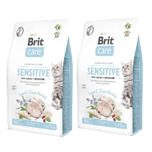 BRIT Care Cat Grain-Free Sensitive Allergy Management Insect 2x7kg SLEVA 3%