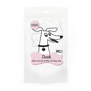 Paka Zwierzaka PEPE mini chunkies Duck (Kachna) 70g